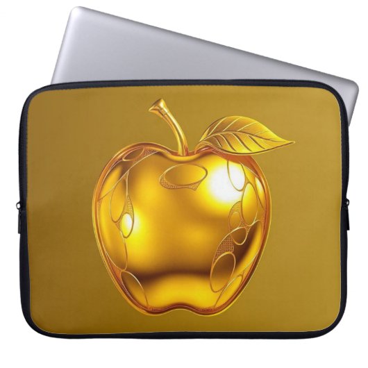 Apfel der Götter Frucht des Wissens Laptopschutzhülle (Vorderseite)