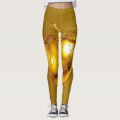 Apfel der Götter Frucht des Wissens Leggings (Vorderseite)