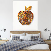 Apfel der Götter Frucht des Wissens  Leinwanddruck (Insitu (Schlafzimmer))