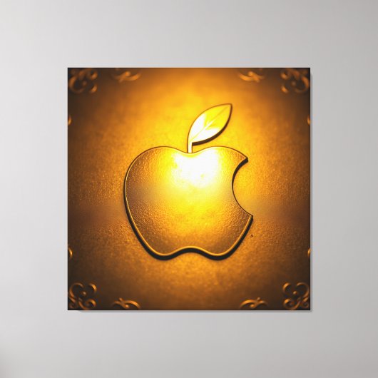 Apfel der Götter – Frucht des Wissens Leinwanddruck (Vorderseite)