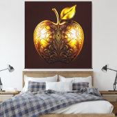 Apfel der Götter Frucht des Wissens Leinwanddruck (Insitu (Schlafzimmer))