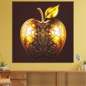 Apfel der Götter Frucht des Wissens Leinwanddruck (Insitu (Wohnzimmer))