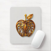 Apfel der Götter Frucht des Wissens Mousepad (Mit Mouse)