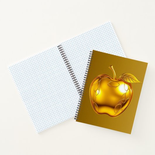 Apfel der Götter Frucht des Wissens Notizblock (Innenseite)
