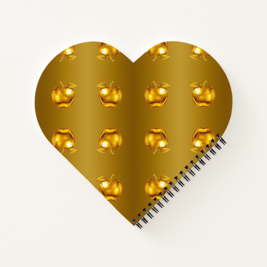 Apfel der Götter Frucht des Wissens  Notizblock (Rückseite)