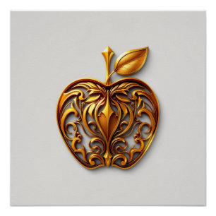 Apfel der Götter Frucht des Wissens  Poster