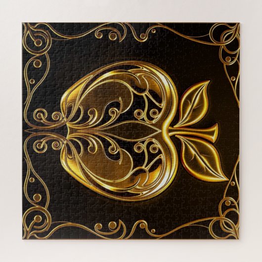 Apfel der Götter Frucht des Wissens  Puzzle (Horizontal)