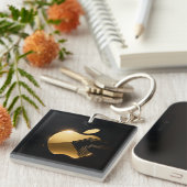 Apfel der Götter Frucht des Wissens  Schlüsselanhänger (Vorderseite rechts)