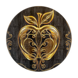 Apfel der Götter Frucht des Wissens  Schneidebrett