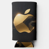 Apfel der Götter Frucht des Wissens  Selters Dosenkühler (Rückseite)