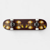 Apfel der Götter Frucht des Wissens Skateboard (Horizontal)