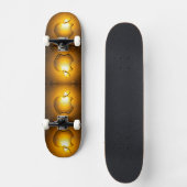 Apfel der Götter Frucht des Wissens Skateboard (Vorderseite)