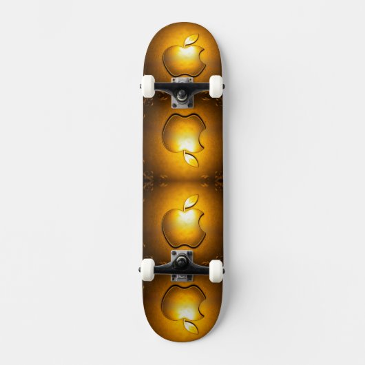 Apfel der Götter Frucht des Wissens Skateboard (Vorderseite)