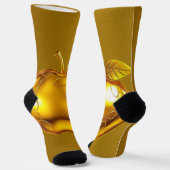 Apfel der Götter Frucht des Wissens Socken (Gewinkelt)