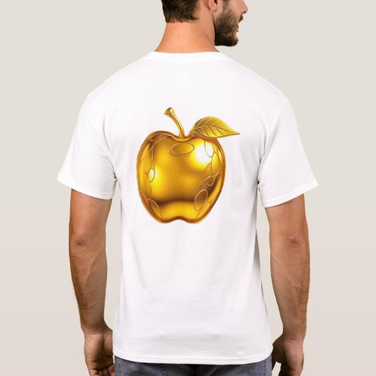 Apfel der Götter Frucht des Wissens T-Shirt (Rückseite)
