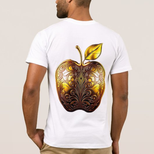 Apfel der Götter Frucht des Wissens T-Shirt (Rückseite)