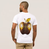 Apfel der Götter Frucht des Wissens T-Shirt (Schwarz voll)
