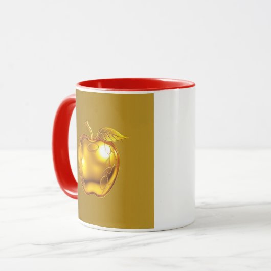 Apfel der Götter Frucht des Wissens  Tasse (Vorderseite Links)