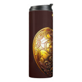 Apfel der Götter Frucht des Wissens  Thermosbecher (Nach links gedreht)