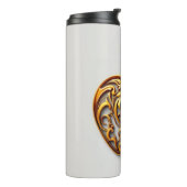 Apfel der Götter Frucht des Wissens Thermosbecher (Nach links gedreht)