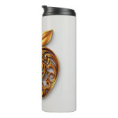 Apfel der Götter Frucht des Wissens Thermosbecher (Nach rechts gedreht)