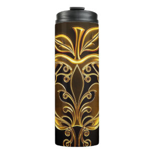 Apfel der Götter Frucht des Wissens  Thermosbecher