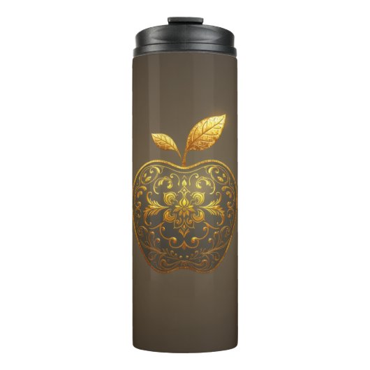 Apfel der Götter Frucht des Wissens  Thermosbecher (Vorderseite)