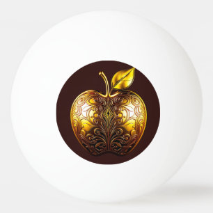 Apfel der Götter Frucht des Wissens Tischtennisball