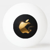 Apfel der Götter Frucht des Wissens  Tischtennisball (Rückseite)