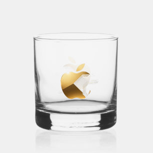 Apfel der Götter Frucht des Wissens  Whiskyglas