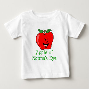 Apfel des Mutterauges Baby T-shirt