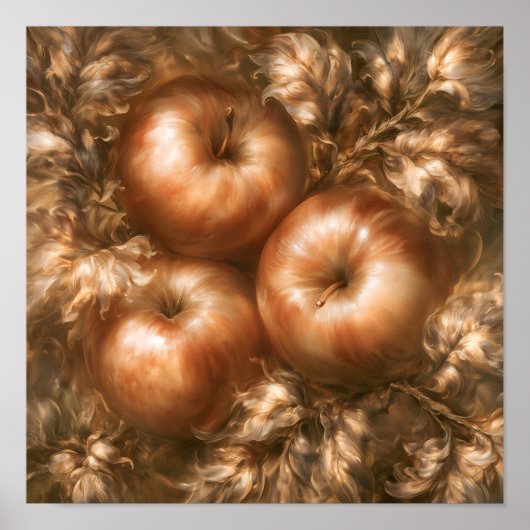 Äpfel ernten poster (Vorne)