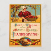 Äpfel ernten postkarte (Vorderseite)