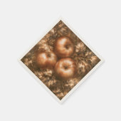 Äpfel ernten serviette (Ecke)