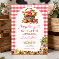 Apfel-Ever-After-Orchard Rotkarierter Junggesellin