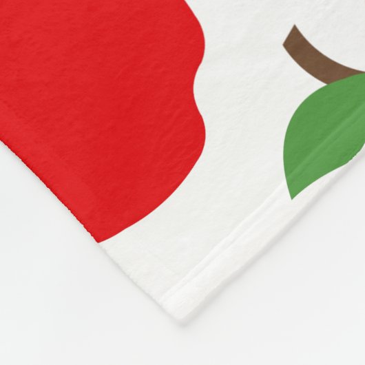 Äpfel Fleecedecke (Ecke)