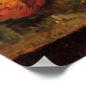 Äpfel, Fleisch und eine Rolle von Vincent van Gogh Poster (Ecke)