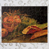 Äpfel, Fleisch und eine Rolle von Vincent van Gogh Puzzle