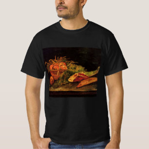 Äpfel, Fleisch und eine Rolle von Vincent van Gogh T-Shirt