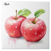 Apfel Fliese (Vorderseite)