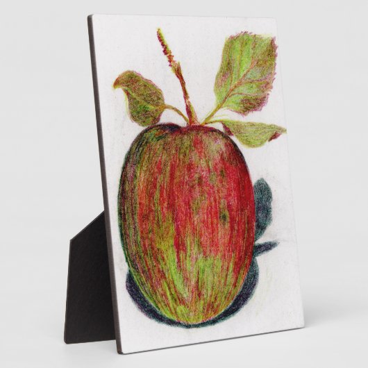 Apfel Fotoplatte (Seite)