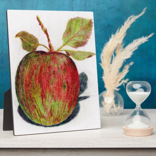 Apfel Fotoplatte (Seite)