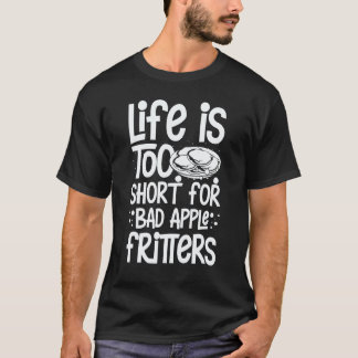 Apfel-Fritter-Rezepte Donuts Brot Glutenfrei Veg T-Shirt