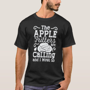 Apfel-Fritter-Rezepte Donuts Brot Glutenfrei Veg T-Shirt