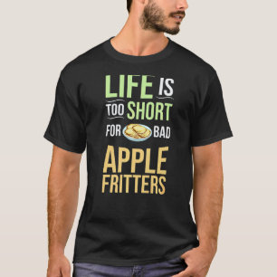 Apfel-Fritter-Rezepte Donuts Brot Glutenfrei Veg T-Shirt