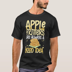 Apfel-Fritter-Rezepte Donuts Brot Glutenfrei Veg T-Shirt