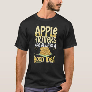 Apfel-Fritter-Rezepte Donuts Brot Glutenfrei Veg T-Shirt