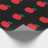 Apfel Frucht Apfel Geschenkpapier (Ecke)