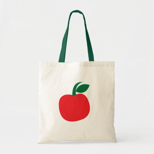 Apfel Frucht Apfel Tragetasche (Vorne)