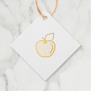 Apfel Frucht Bild Geschenkanhänger